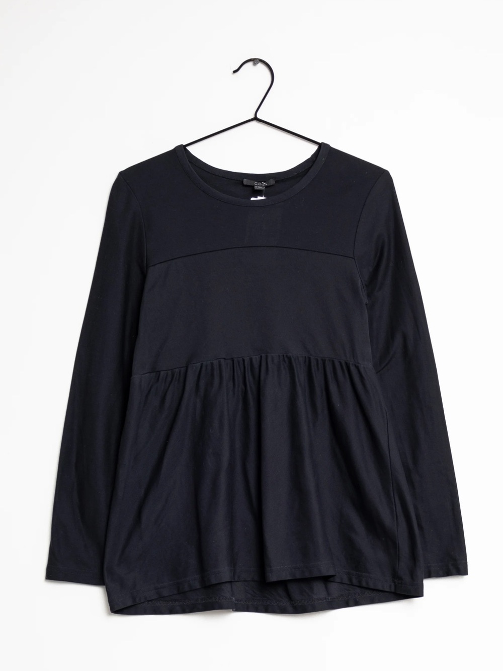 COS Women’s Navy Blue Long Sleeve Blouse Medium